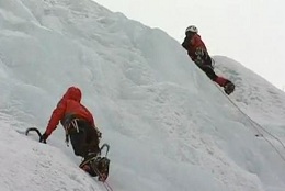 cascade glace pyrenees orientales